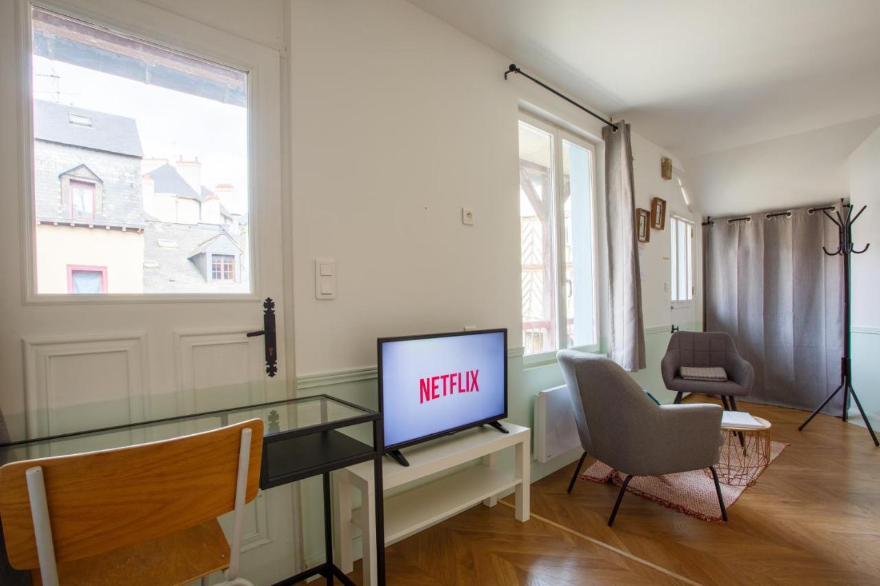 Apartament Le Jacobin Rennes Zewnętrze zdjęcie